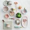 imageCreative CoOp Plaid Panache Stoneware Mug Set Multicolor Set of 4