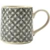 imageCreative CoOp Set of 4 Stoneware Styles Mugs ampamp Cups 4 Count Pack of 1 Multi