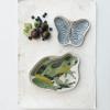 imageCreative CoOp Whimsical Butterfly Stoneware Plate MulticolorButterfly