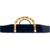 imageCreative CoOp Wide Nautical Bamboo Tray Navy