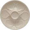 imageCreative CoOp 10 Inches Round Stoneware Oyster Matte White Plate
