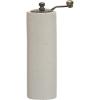 imageCreative CoOp 225 Inches Round Stoneware Grinder White Salt ampamp Pepper Shaker
