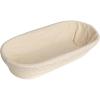 imageCreative CoOp Chic Oval Rattan Tray White