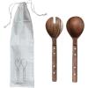 imageCreative CoOp Natural Rustic Charm Mango Wood Salad Server Set Medium