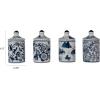 imageCreative CoOp Blue Blossom Enchantment Stoneware Jar Set Set of 4 Small
