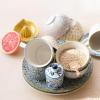 imageCreative CoOp Blue Blossom Enchantment Stoneware Jar Set Set of 4 Small