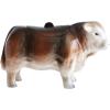 imageCreative CoOp Vintage Ceramic Cow Shaped Cookie Jar Brown
