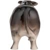 imageCreative CoOp Vintage Ceramic Cow Shaped Cookie Jar Brown