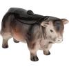 imageCreative CoOp Vintage Ceramic Cow Shaped Cookie Jar Brown