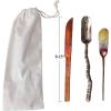 imageCreative CoOp Forged Copper Set of 3 Styles Multicolor Cheese Knives