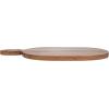 imageCreative CoOp Oval Acacia Wood Oval Cheese and Cutting Board with Handle Natural