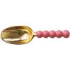 imageCreative CoOp Pink Enameled Aluminum Kitchen Scoop Gold Medium