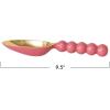 imageCreative CoOp Pink Enameled Aluminum Kitchen Scoop Gold Medium