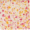 imageCreative CoOp Resin Terrazzo Coasters with Jute Tie Multicolor Set of 4