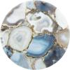 imageCreative CoOp Round Agate Cheese Board with Patterns Multicolor Medium Multi