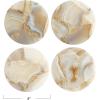 imageCreative CoOp Round Agate Coasters Multicolor Set of 4