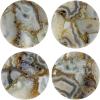 imageCreative CoOp Round Agate Coasters Multicolor Set of 4