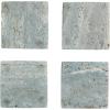 imageCreative CoOp Square Travertine Coasters for Drinks Natural Set of 4