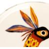 imageCreative CoOp Stoneware Plate Set with Animal Designs Multicolor Set of 8