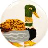 imageCreative CoOp Stoneware Plate Set with Animal Designs Multicolor Set of 8
