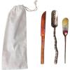 imageCreative CoOp Forged Copper Set of 3 Styles Multicolor Cheese Knives