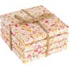 imageCreative CoOp Resin Terrazzo Coasters with Jute Tie Multicolor Set of 4