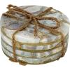 imageCreative CoOp Round Agate Coasters Multicolor Set of 4