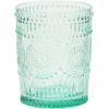 imageCreative CoOp 12 oz Embossed Drinking 4 Colors Glasses and Bar Tools Multi