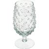 imageCreative CoOp Glass Hobnail Stemmed Drinking Glass Clear Set of 6