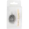 imageCreative CoOp Hedgehog Toothpick Holder with Toothpicks Silver