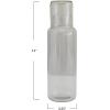 imageCreative CoOp Recycled Glass Set of 2 Decanter Clear
