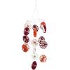 imageCreative CoOp 9quot Round x 33quot H Handmade Recycled Paper Flower Mobile in Kraft Box Multi Color