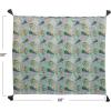 imageCreative CoOp Cotton Slub Throw with Christmas Trees and Tassels Multicolor