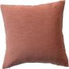 imageCreative CoOp Multicolor Square Cotton Pillow with Embroidered Botanicals Joyeux Noel