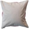imageCreative CoOp Multicolor Square Cotton Printed Pillow with Pattern and Velvet Applique Bow