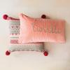 imageCreative CoOp Multicolor Square Woven Acrylic Jacquard Pillow with Pattern