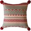 imageCreative CoOp Multicolor Square Woven Acrylic Jacquard Pillow with Pattern