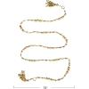 imageCreative CoOp Decorative Acrylic Bead Garland with Tassels Multicolor