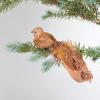 imageCreative CoOp Foam Feather Bird Clipon Ornaments Multicolor Set of 3