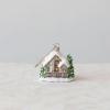 imageCreative CoOp Glass Cabin Christmas Ornament Multicolor