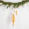 imageCreative CoOp Honeycomb Finial Paper Ornament Cream Set of 3