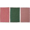 imageCreative CoOp 28 L x 18 W Woven Cotton Tea Towels Multi Color Set of 3