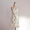 imageCreative CoOp Cotton Printed Apron with Pattern and Ruffle Multicolor