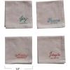 imageCreative CoOp Holiday Cotton Chambray Cocktail Napkins Multicolor Set of 4
