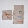 imageCreative CoOp Holiday Cotton Chambray Cocktail Napkins Multicolor Set of 4
