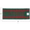imageCreative CoOp Woven Cotton Table Runner with Stripes Green and Red