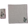 imageCreative CoOp Holly Embroidered Napkins Cotton and Linen Blend Multicolor Set of 4