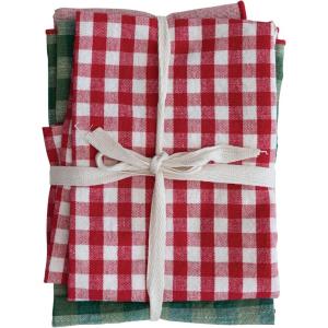 imageCreative CoOp 28 L x 18 W Woven Cotton Tea Towels Multi Color Set of 3