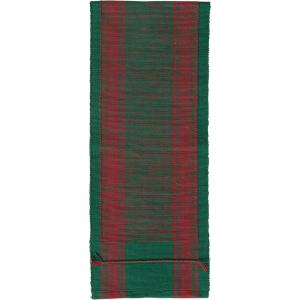 imageCreative CoOp Woven Cotton Table Runner with Stripes Green and Red