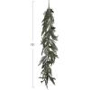 imageCreative CoOp Faux Spruce and Pine Garland with Natural Pinecones Green